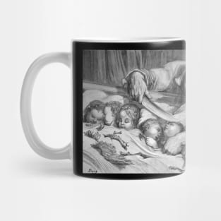 The Ogre's Daughters - Gustave Dore, Hop O My Thumb Mug